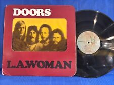 THE DOORS LA WOMAN EKS 75011 CHRIST INNER WINDOW COVER. ORIGINAL USA LP VG/VG+