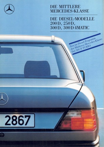 Catalogue brochure mercedes - brochure,