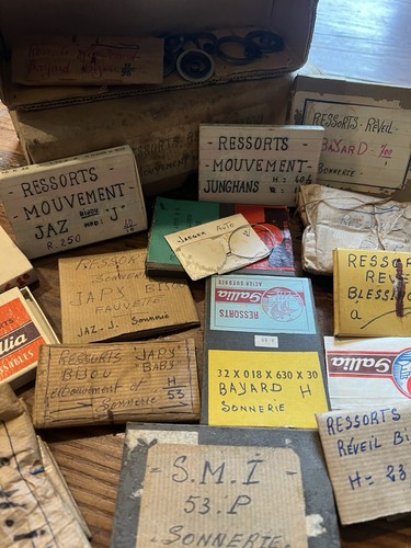 Lot ressorts réveil - ressorts, de