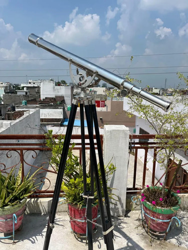 Télescope laiton style - télescope, de