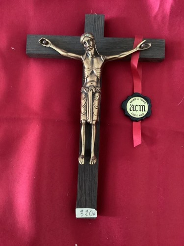 Bronze art christ en - bronze, croix