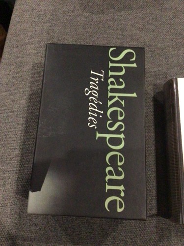 Shakespeare tragédies coffret - shakespeare,