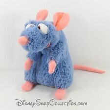 Peluche Rémy rat DISNEYLAND PARIS Ratatouille Disney bleu 30 cm (DOU/DOU)