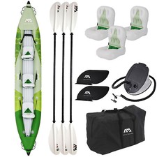 Aqua Marina Betta 475 Kayak Gonflable Vert Pour 3 Personnes