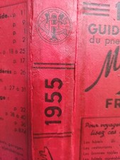 Guide Michelin 1955 France, édition spéciale TCF