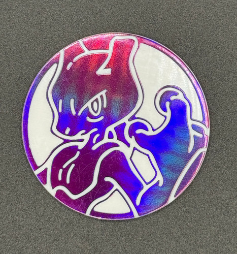 Jeton jumbo pokemon mewtwo - jeton,