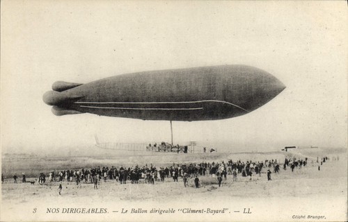 Ballon dirigeable - le,