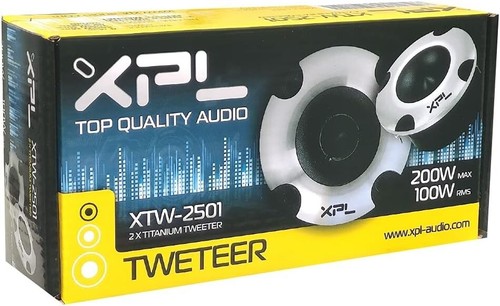 Paire tweeter xtw2501 xpl - xpl, 25mm