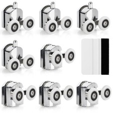 Belle Vous 8 Roulettes Porte de Douche Coulissante - Roulette Porte Coulissante