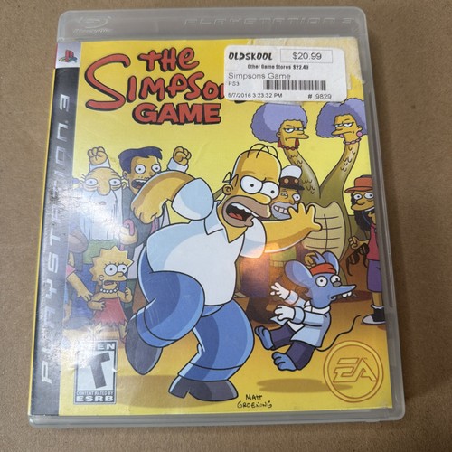 The simpsons game ps3 - simpsons,