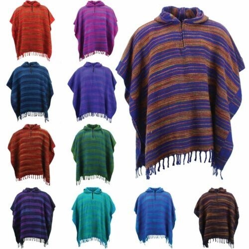 Souple acrylique poncho - acrylique,