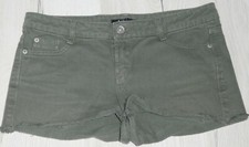 T34 XS : Short jean kaki JENNYFER