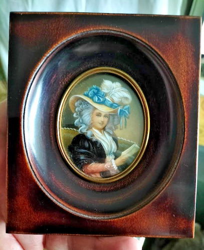 Peinture portrait femme - portrait,