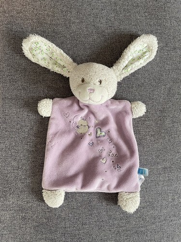 Doudou plat tex baby - 0/doudou, lapin