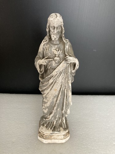 Ancien statuette statue jésus - statue,