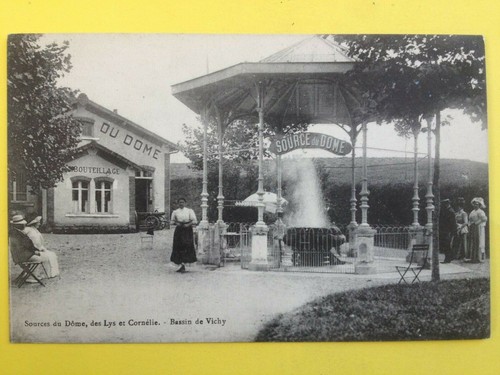 Cpa bassin vichy - bassin, (allier)