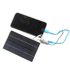 Chargeur solaire portable Panneau solaire USB pour l'extérieur