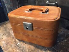 Ancienne Valise 50's 60's Vanity Deco Vintage H 18