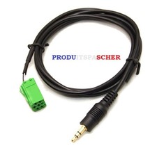 Cable adaptateur autoradio renault update list cd auxiliaire renault mp3