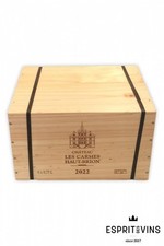 1 caisse bois de 6 blles de CHATEAU LES CARMES HAUT BRION  2022 / PESSAC LEOGNAN