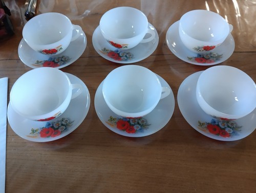Arcopal servie café thé - servie, x6