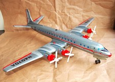 Avion tôle Yonezawa, DC-7 C American Airlines, Japon vers 1955 (Joustra CIJ)