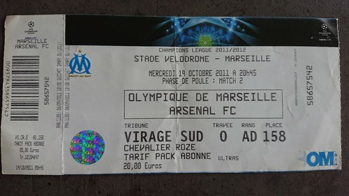 Marseille arsenal london - marseille,