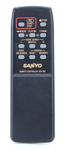 Sanyo scr 100 - sanyo, télécommande