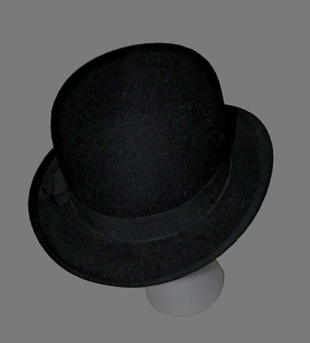 Chapeau melon ancien - , noir