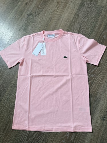 Shirt lacoste rose taille s - t,