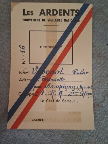 Rare carte identite - identite, ffi