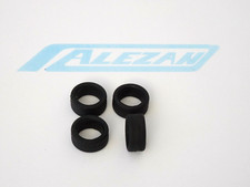 ALEZAN MODELS . 1/43 . SET 4 PNEUS SOUPLES . DIAMETRE EXTERIEUR 13,3 mm . REF 29