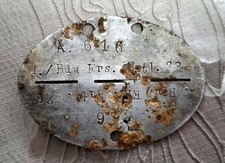 Plaque identité allemande du