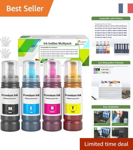 Bouteilles encre greenprint - d'encre,
