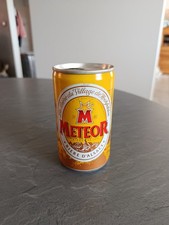 -- Ancienne Superbe Canette de BIERE Brasserie METEOR -- Vintage Déco Bar Rétro