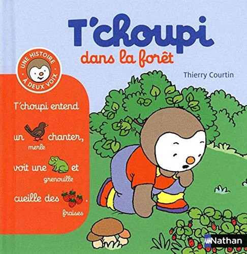 Livre choupi dans forêt - la,