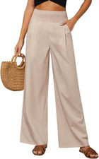 Pantalon Femme Lin Coton
