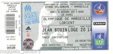 Billet  / Place  OM Olympique