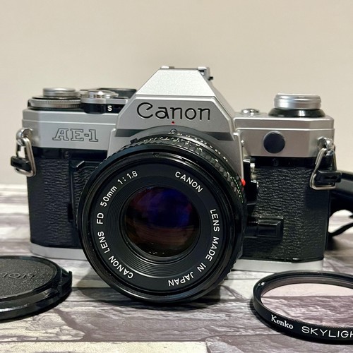 Canon slr 35mm film - ae-1,