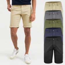 Short homme en coton Bermudes short chinois élastique décontracté VEQUE