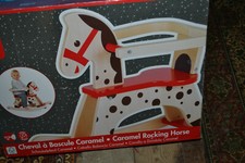 janod cheval a bascule en bois