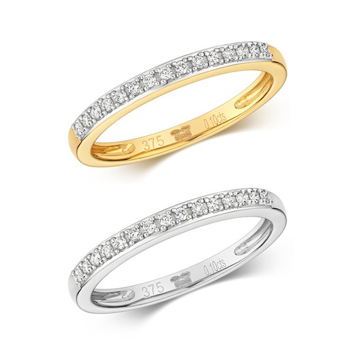 Bague femme semi pavée - femme, or