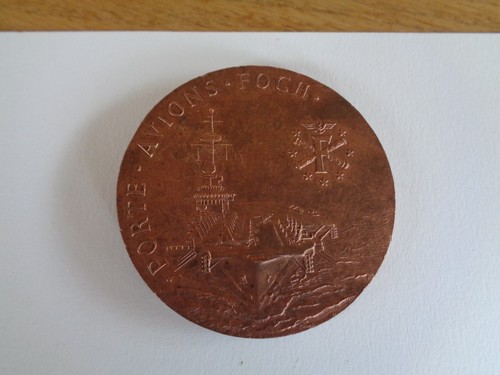 Médaille porte avions - médaille, foch
