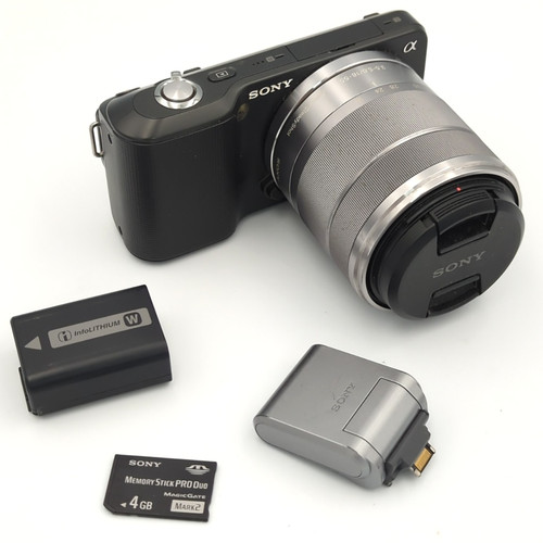 Sony alpha nex mirrorless - sony, nex-3