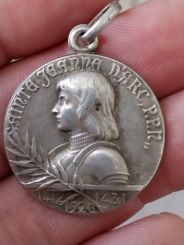 Medaille jeanne arc ancienne - medaille,