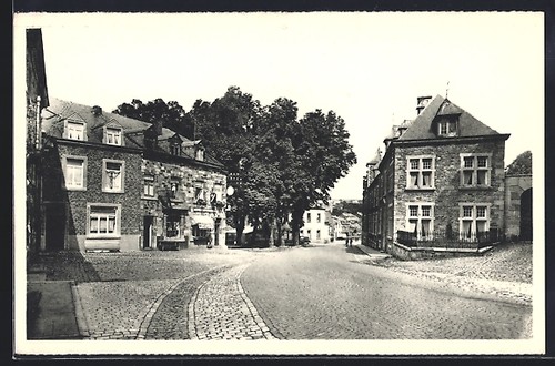 Cpa hubert place verte - cpa, st-hubert,