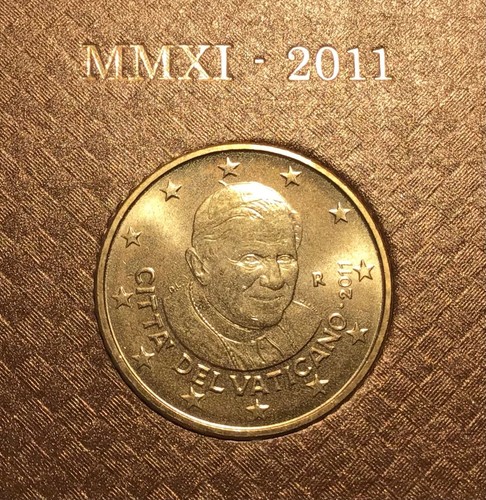 Centimes euro vatican - 50,
