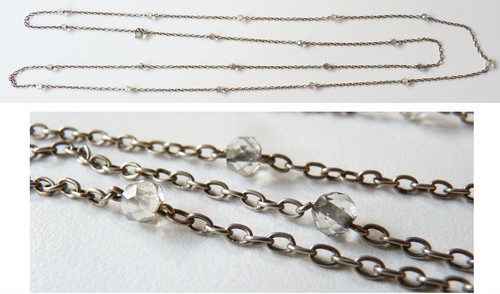 Ancien sautoir collier - sautoir, chaine