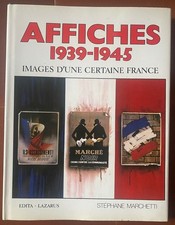 Livre AFFICHES 1939-1945