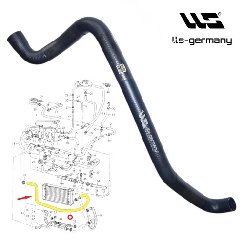 Durite radiateur pour - vw, t4
